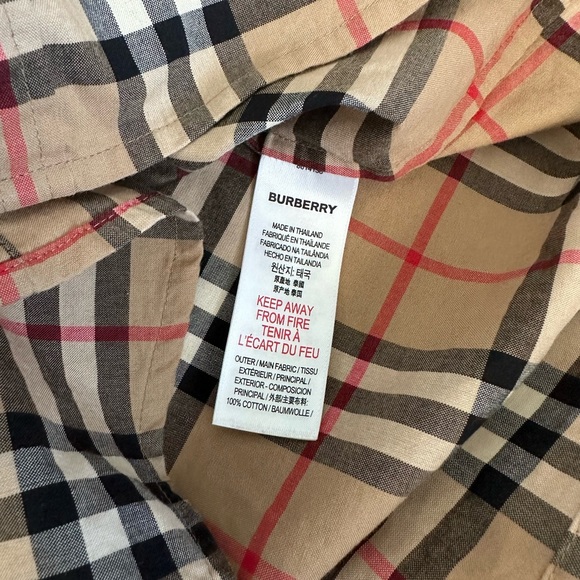 ⛔️ SOLD⛔️ Kids Burberry Shirt 2Y/2T - Picture 3 of 6